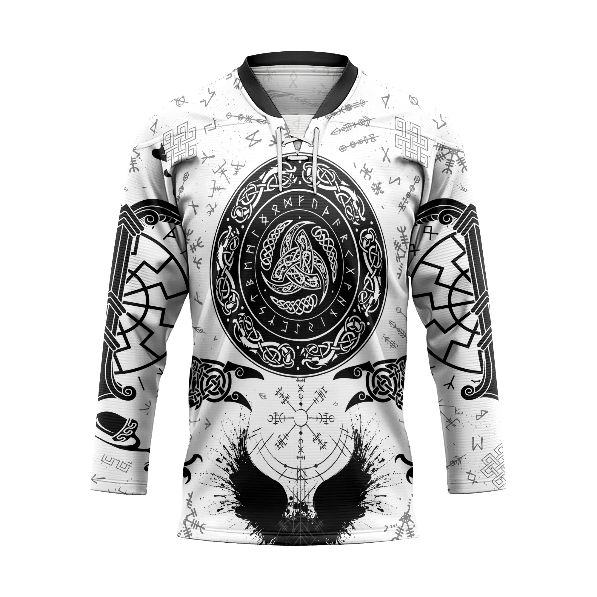 Ancient Scandinavian Viking Laced Jersey