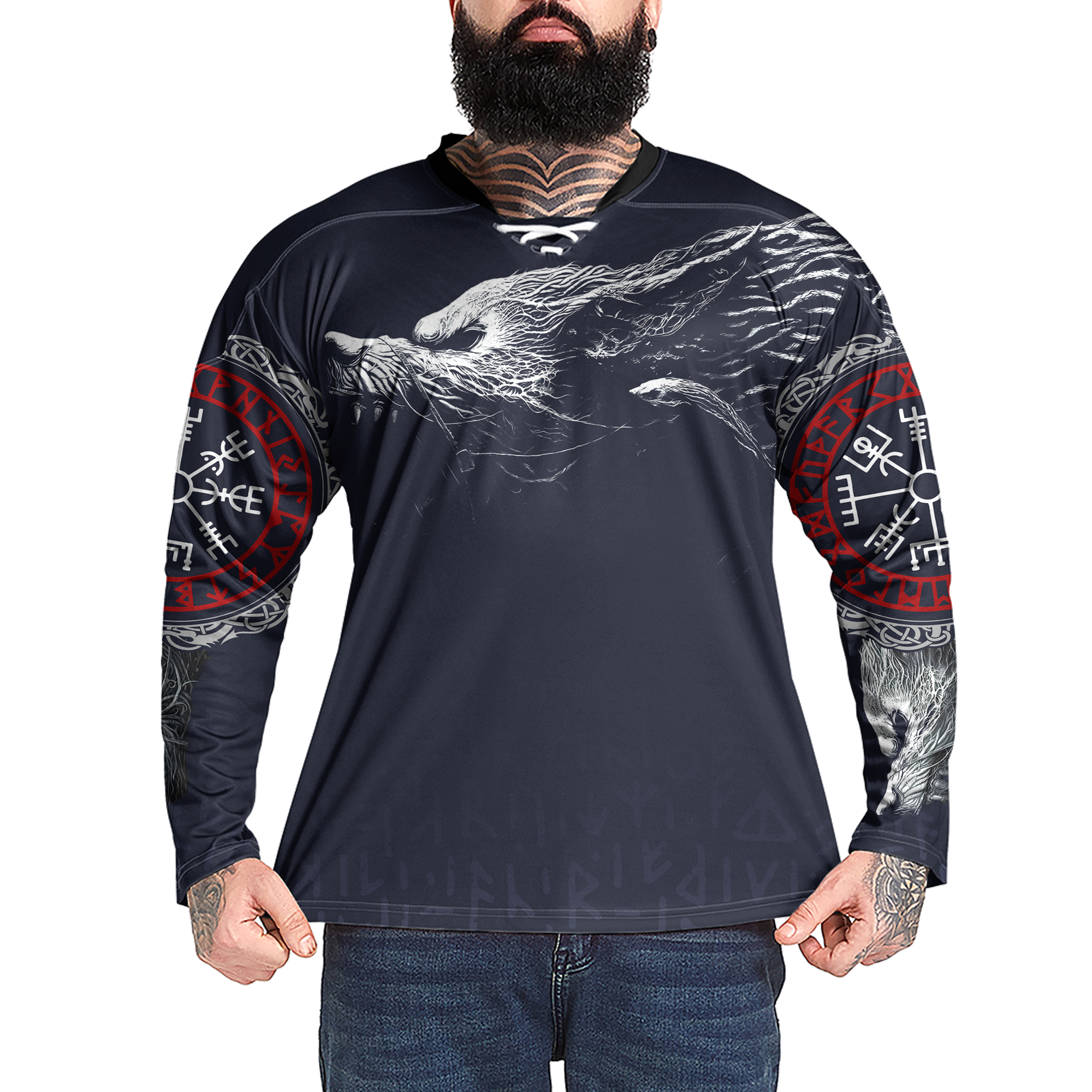 Howl Of The Ancients Viking Laced Jersey