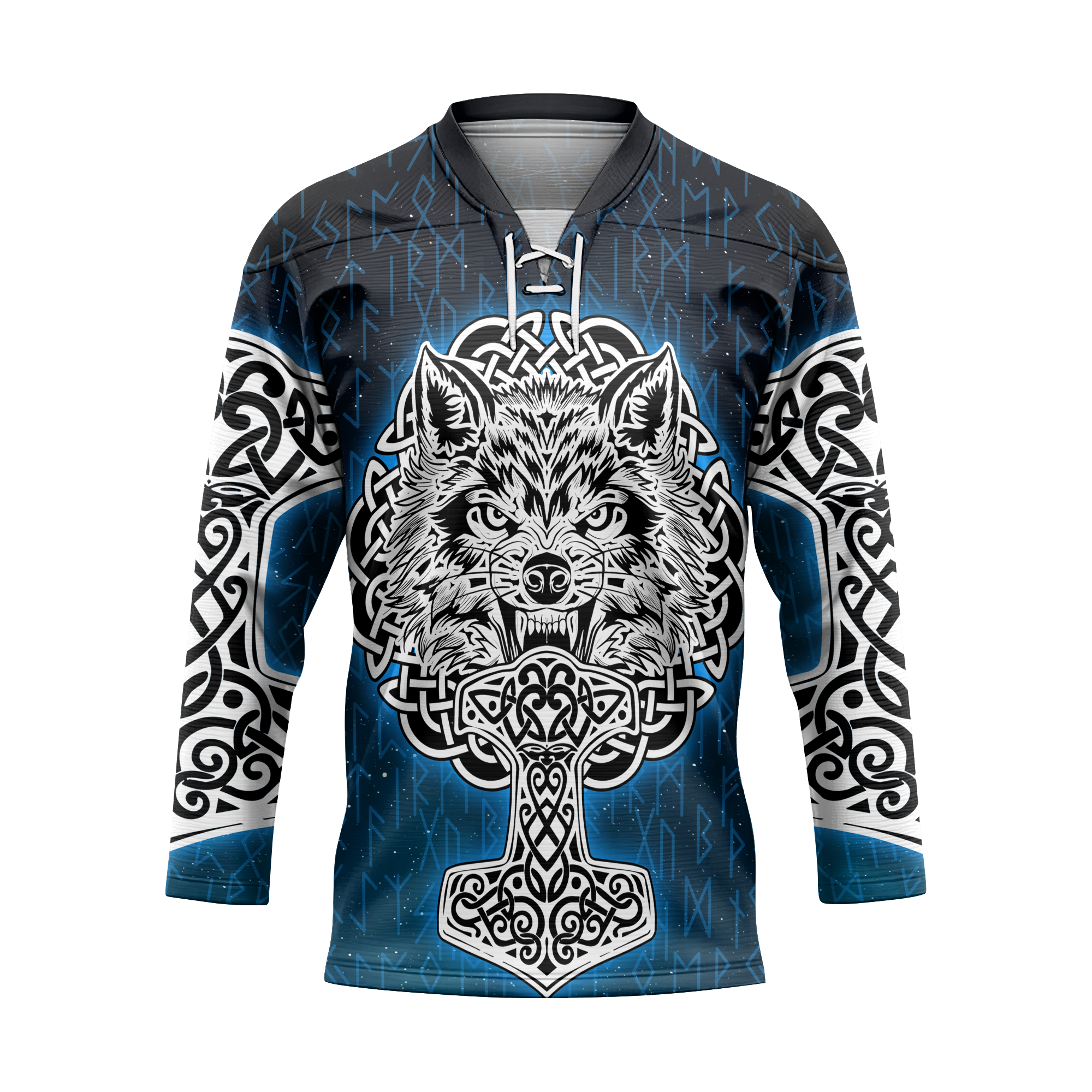 Mjolnir's Guardian Viking Laced Jersey