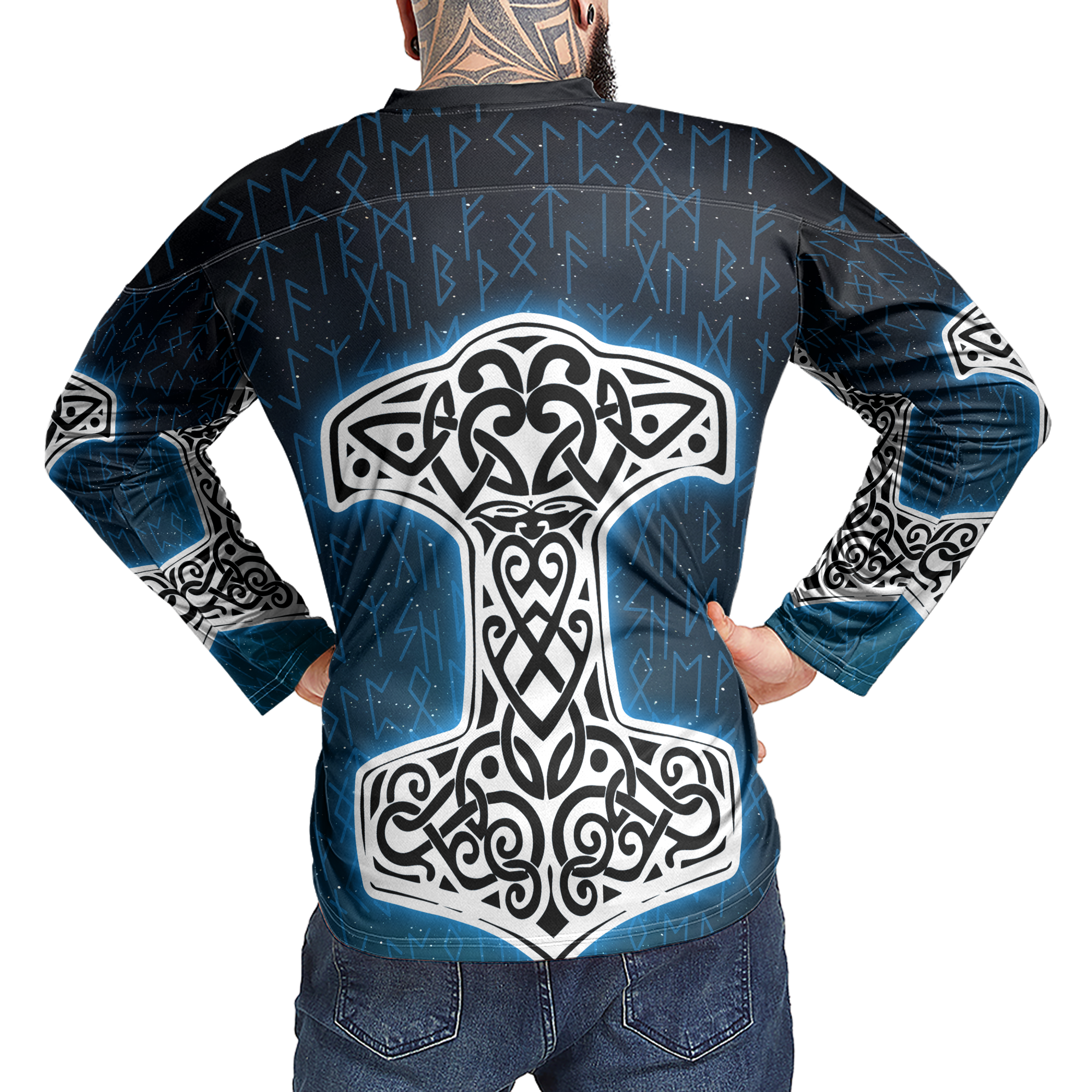 Mjolnir's Guardian Viking Laced Jersey