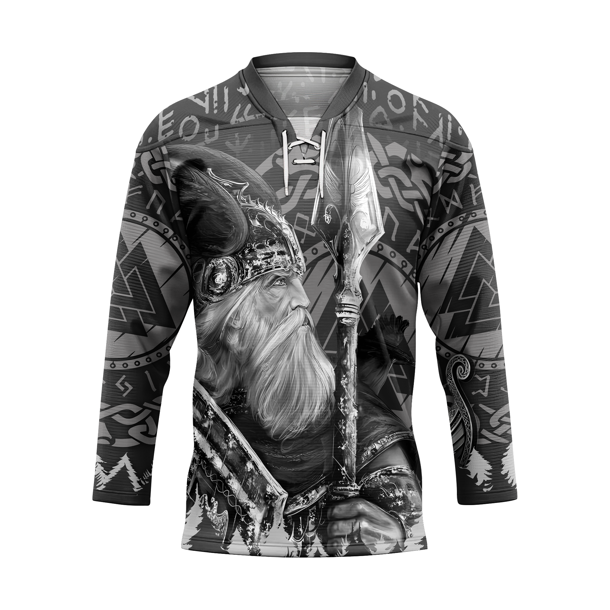 Guardian Of The Runes Viking Laced Jersey