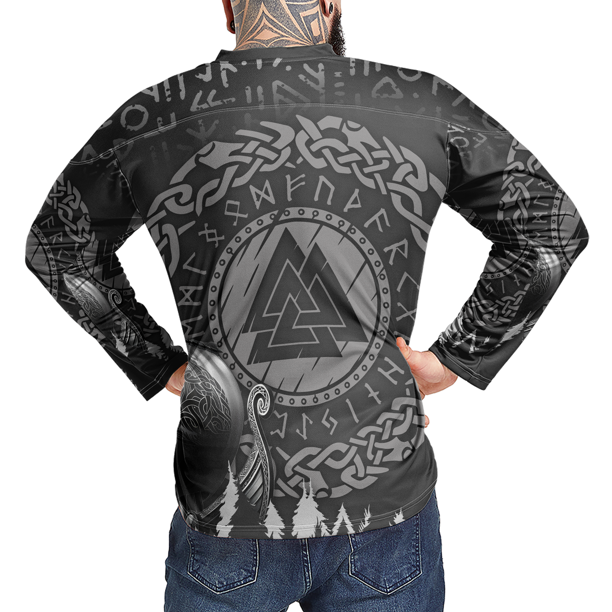 Guardian Of The Runes Viking Laced Jersey