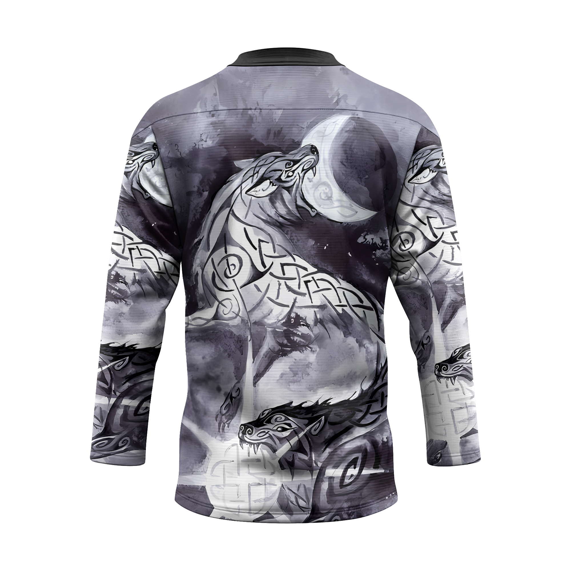 Eclipse Of The Norse Wolf Viking Laced Jersey