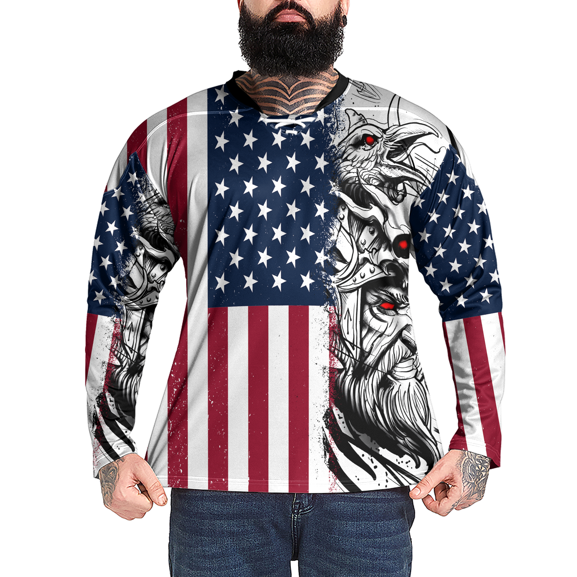 American Berserker Viking Laced Jersey