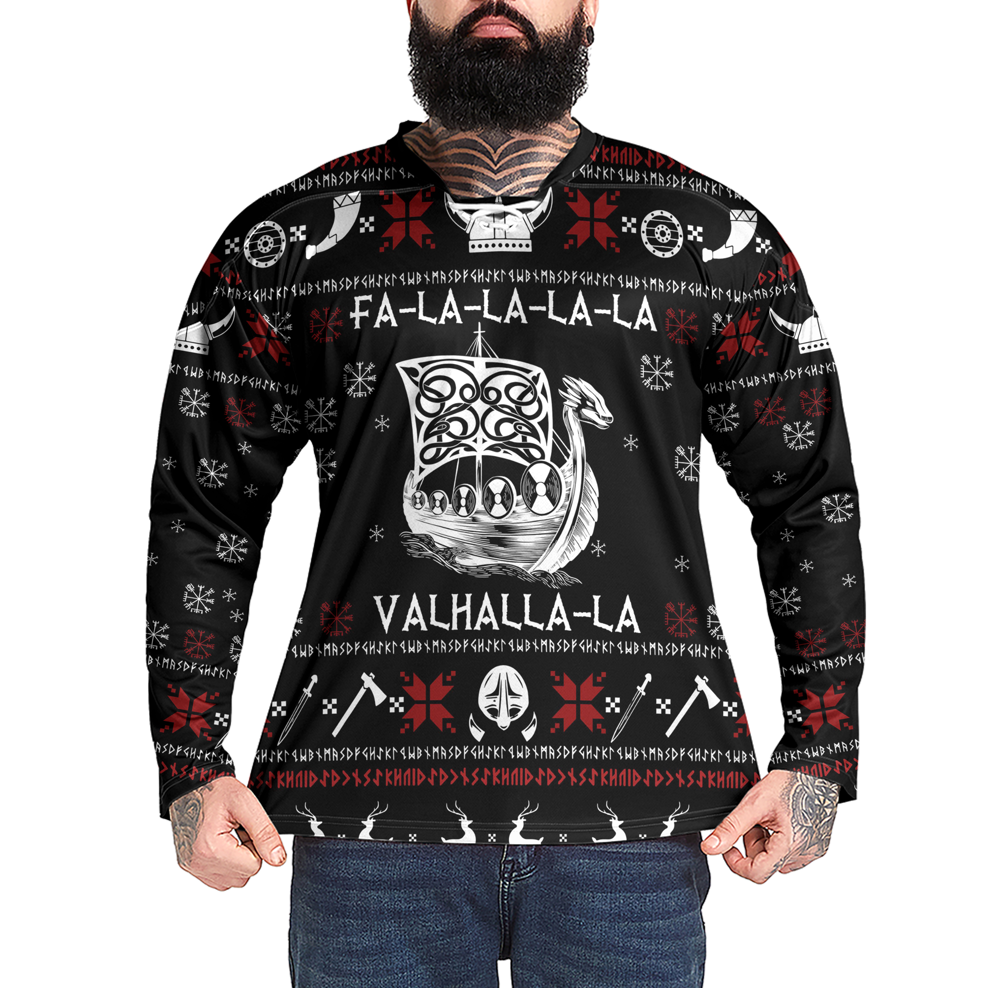 Echoes of Valhalla Viking Laced Jersey