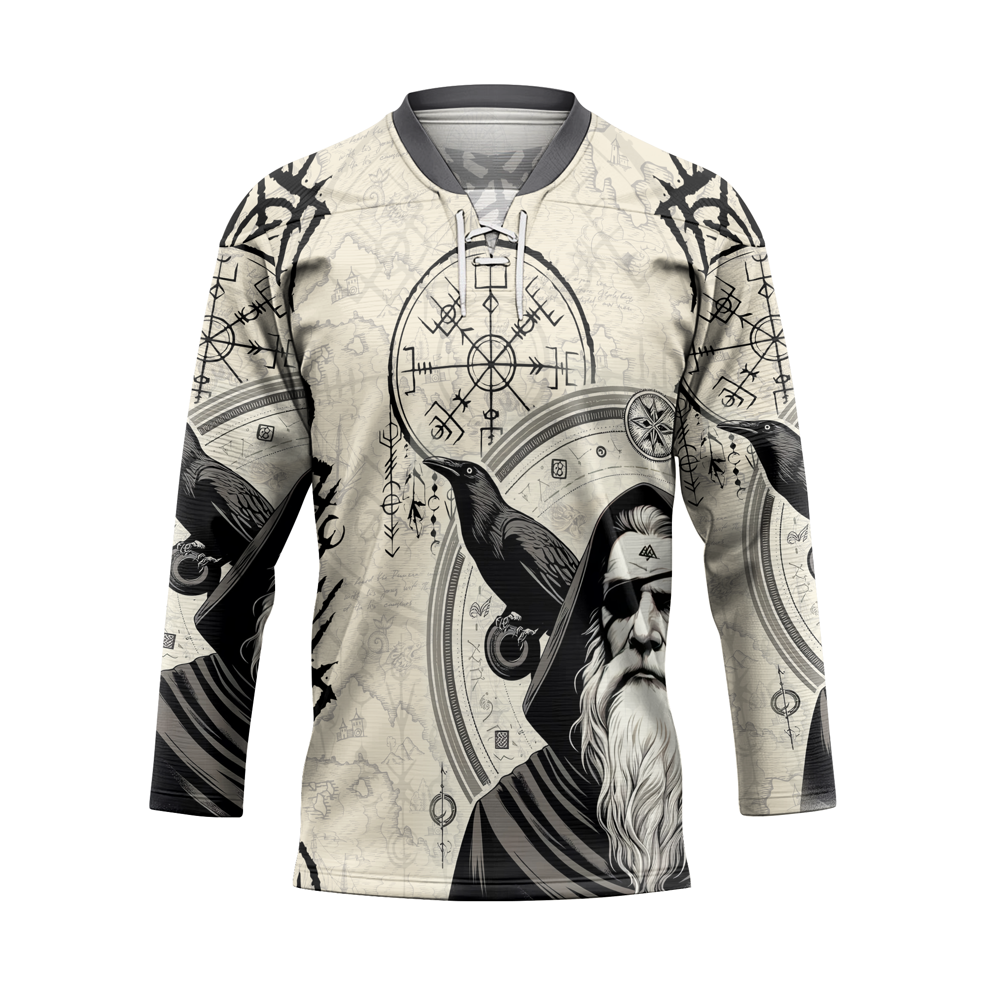 Allfather Odin Viking Laced Jersey