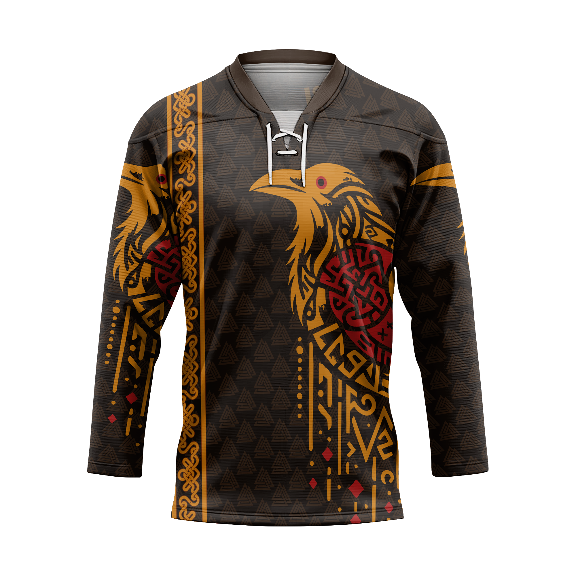 Mystic Raven Viking Laced Jersey