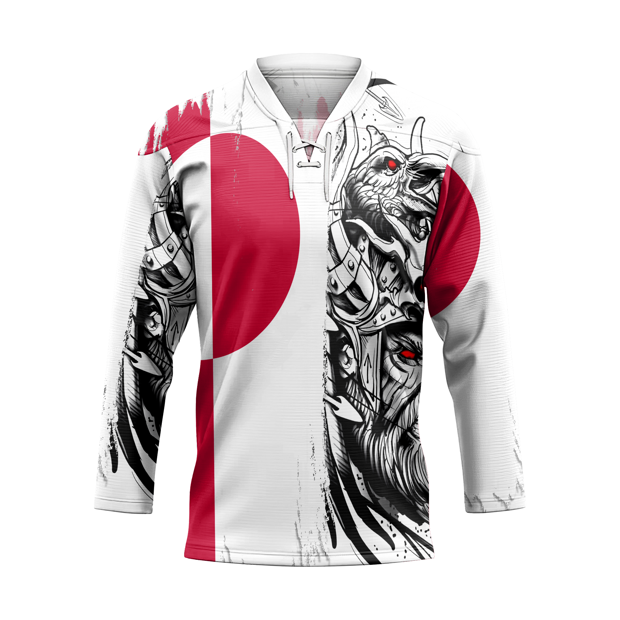 Odin's Greenland Patriotic Viking Laced Jersey