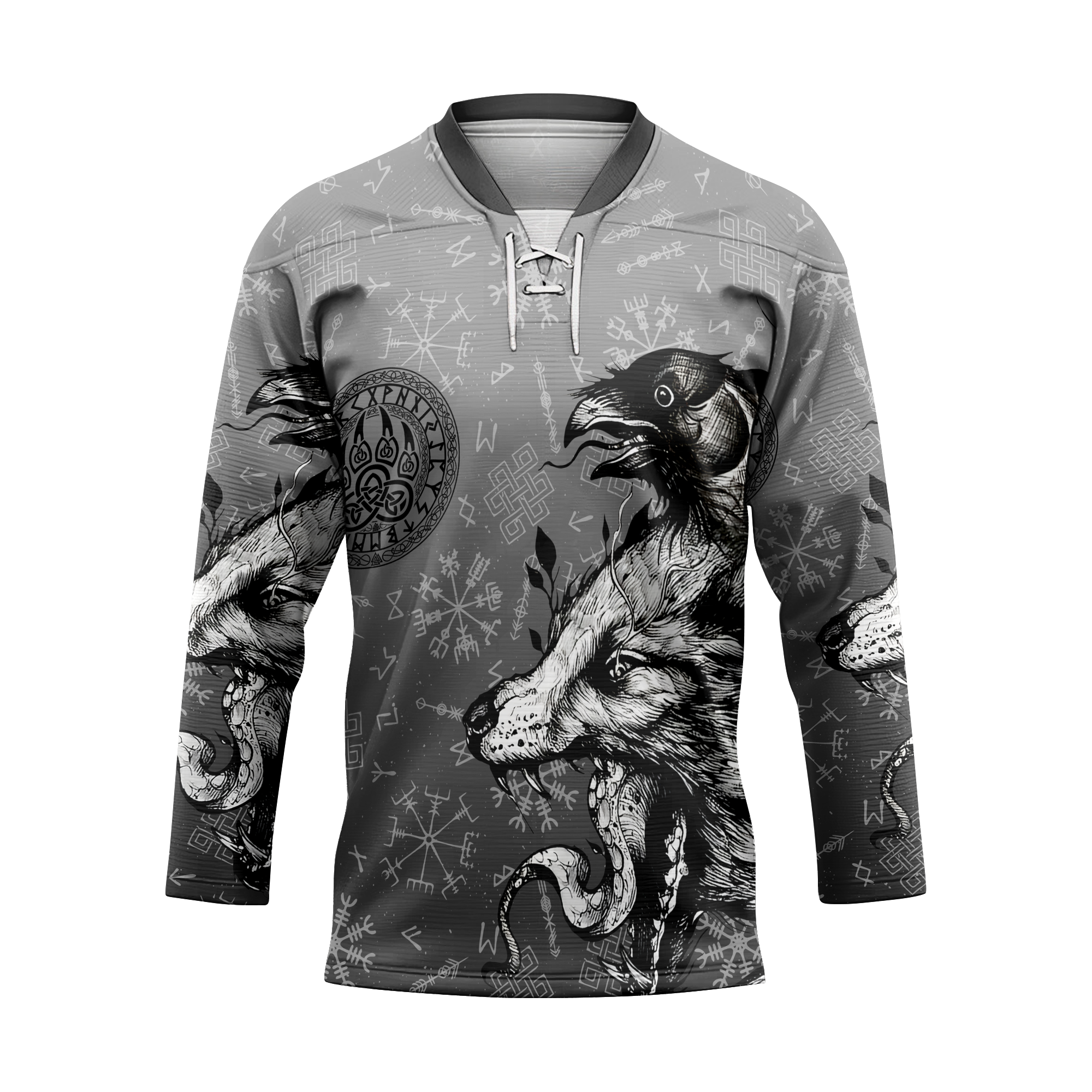 Norse Beast Fury Viking Laced Jersey