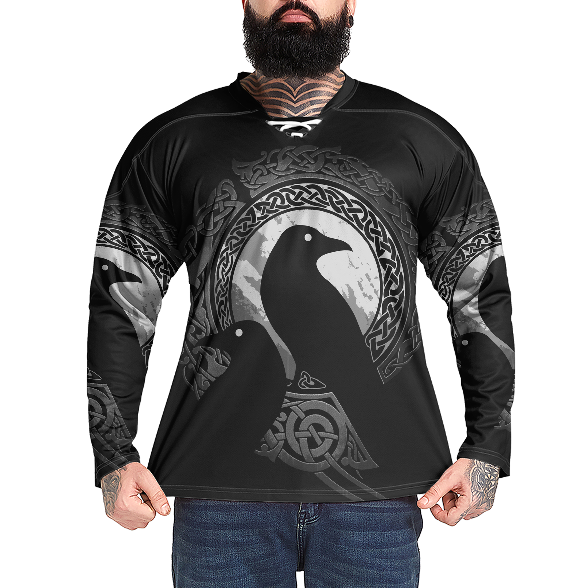 Huginn & Muninn Midnight Viking Laced Jersey