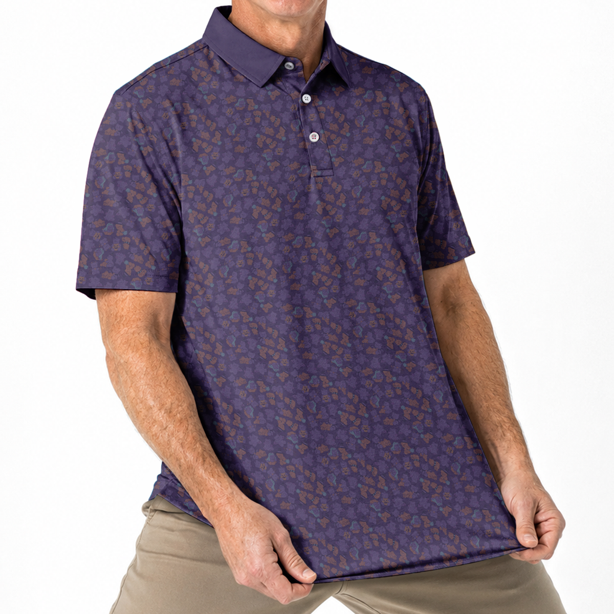 Halloween Golf Polo Shirt