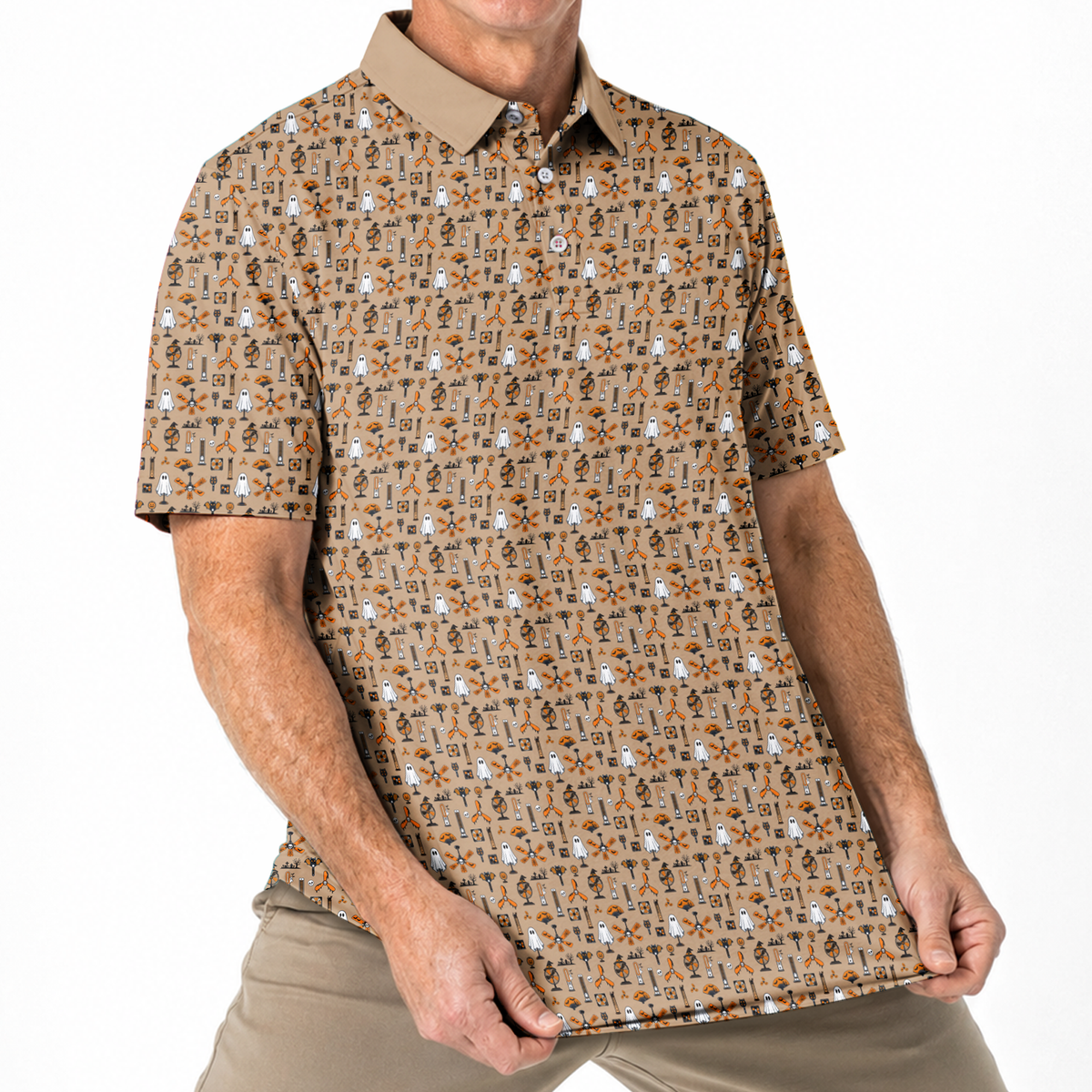 Halloween Golf Polo Shirt