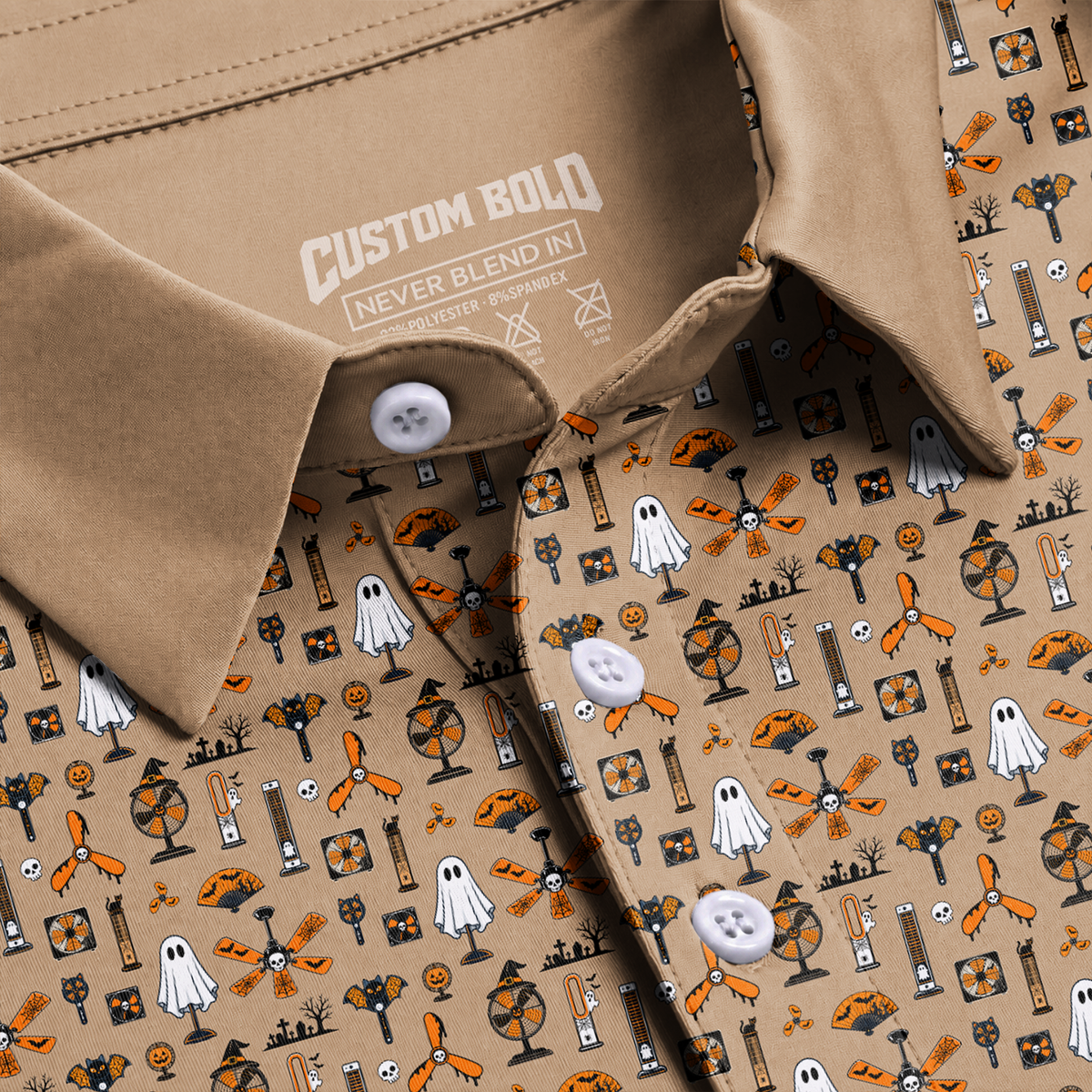 Halloween Golf Polo Shirt