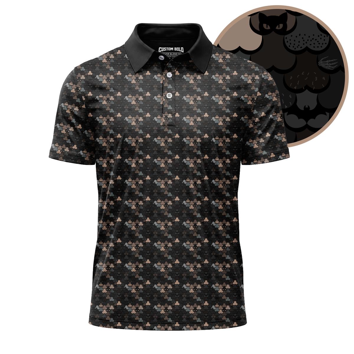 Halloween Golf Polo Shirt