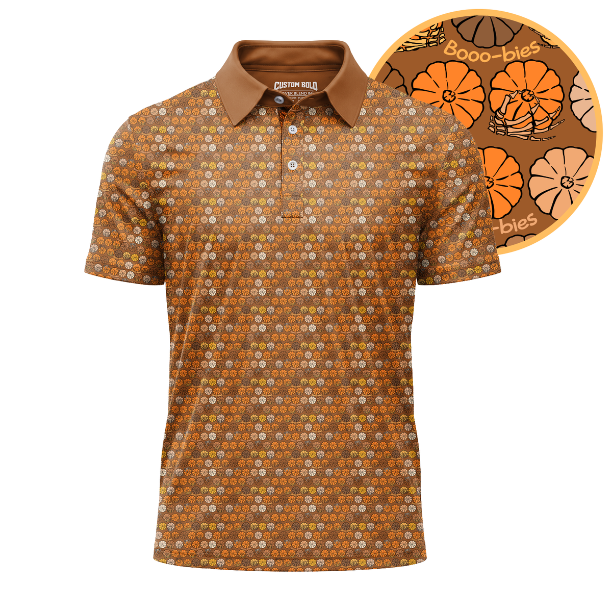 Halloween Golf Polo Shirt
