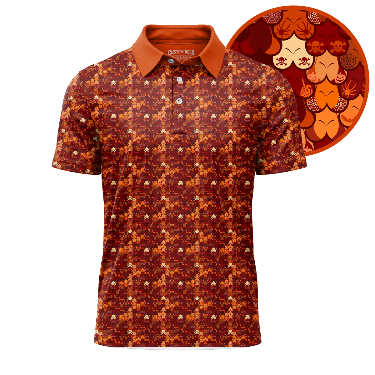 Halloween Golf Polo Shirt