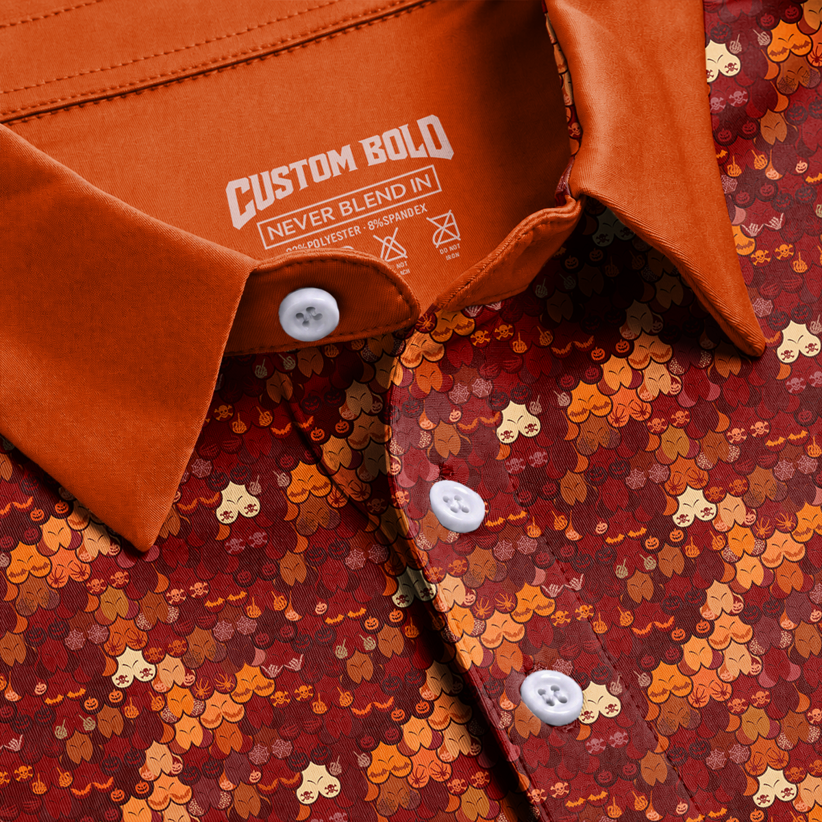 Halloween Golf Polo Shirt
