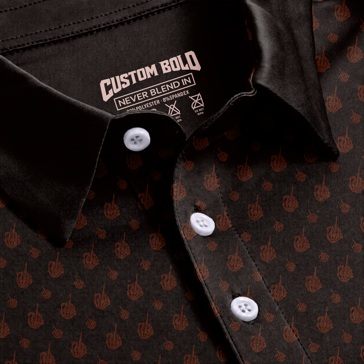 Halloween Golf Polo Shirt