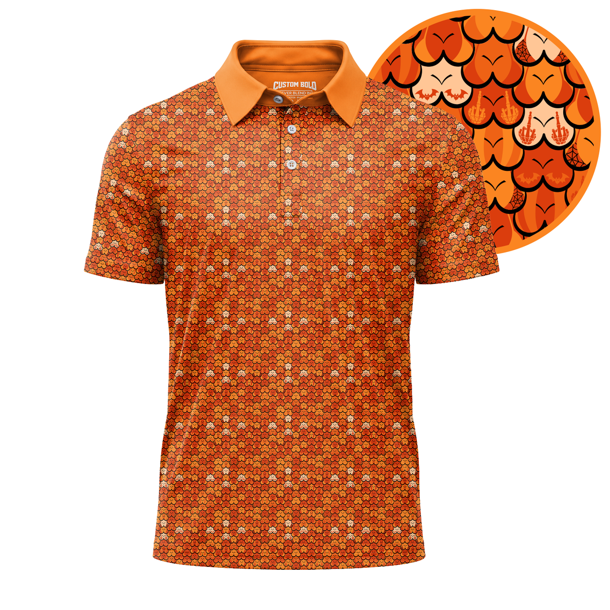Halloween Golf Polo Shirt