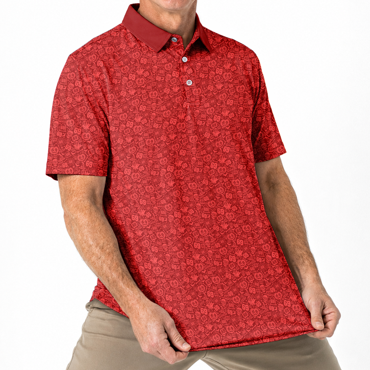 Halloween Golf Polo Shirt