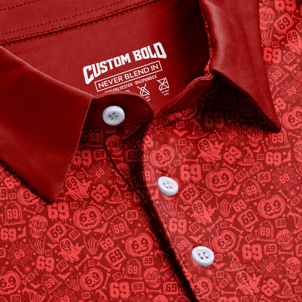 Halloween Golf Polo Shirt