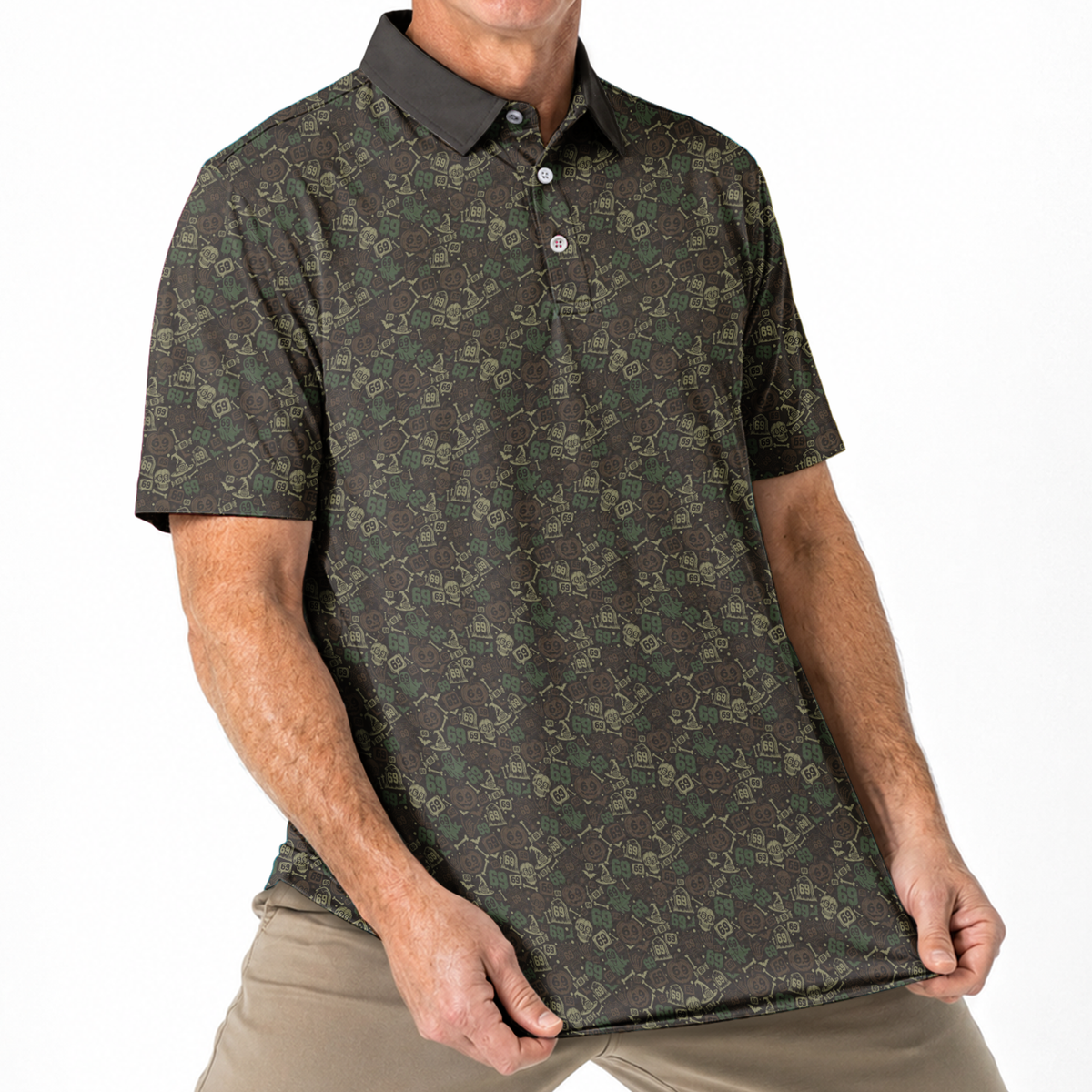 Halloween Golf Polo Shirt