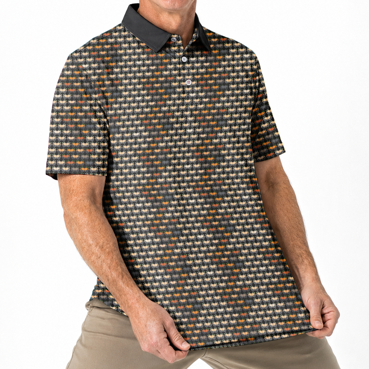 Halloween Golf Polo Shirt