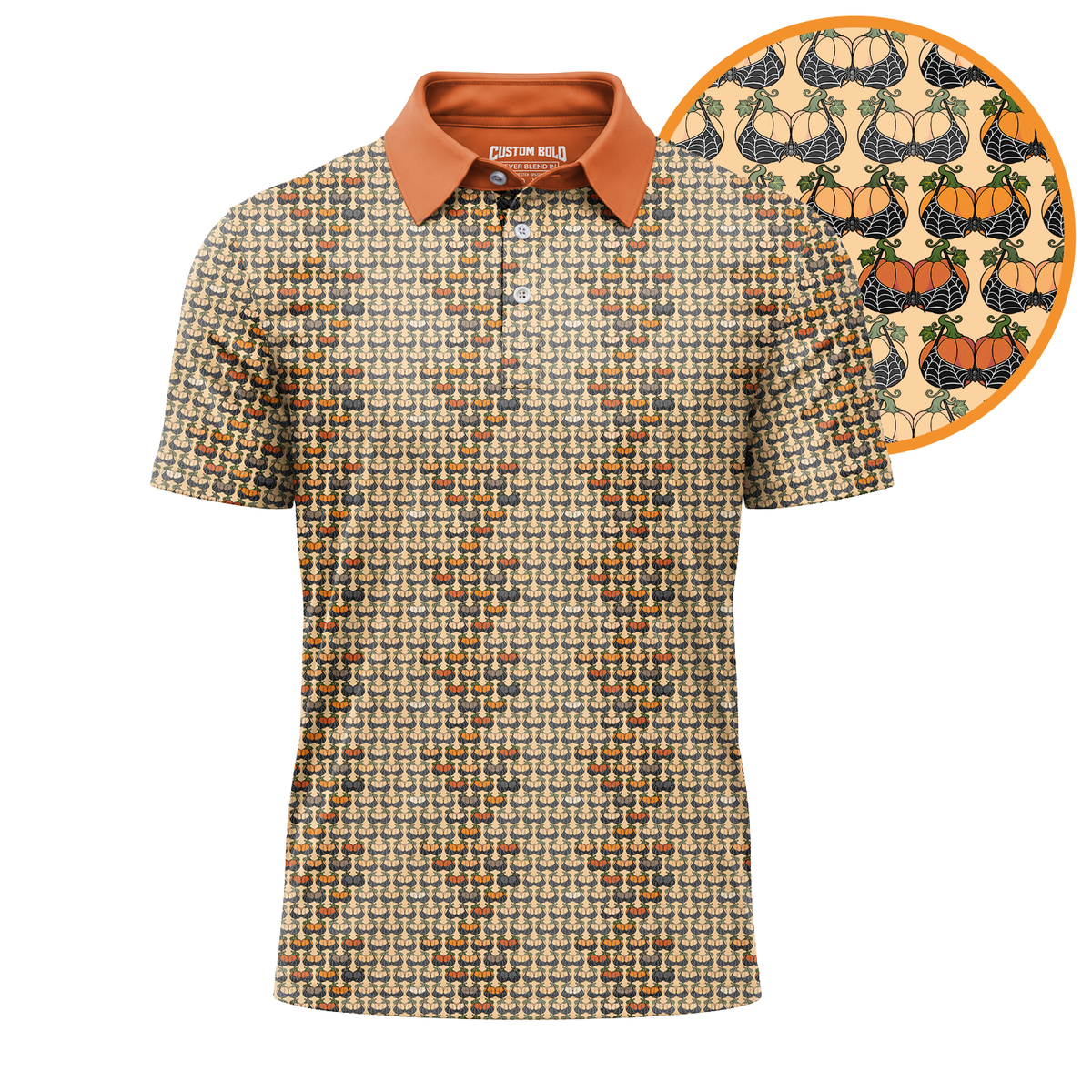 Halloween Golf Polo Shirt