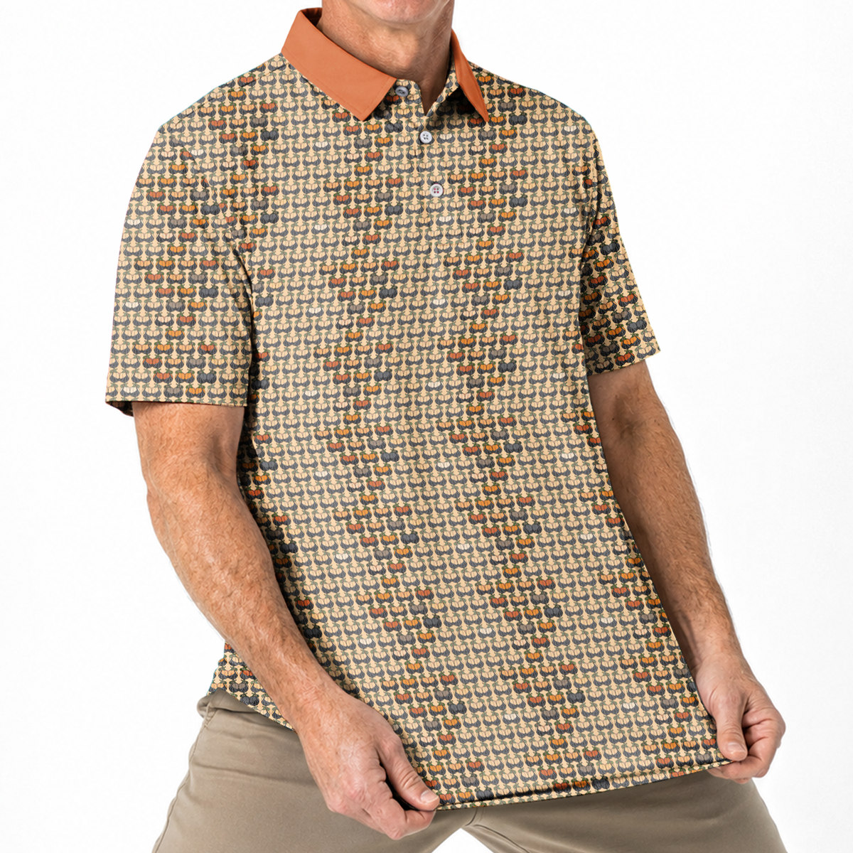 Halloween Golf Polo Shirt