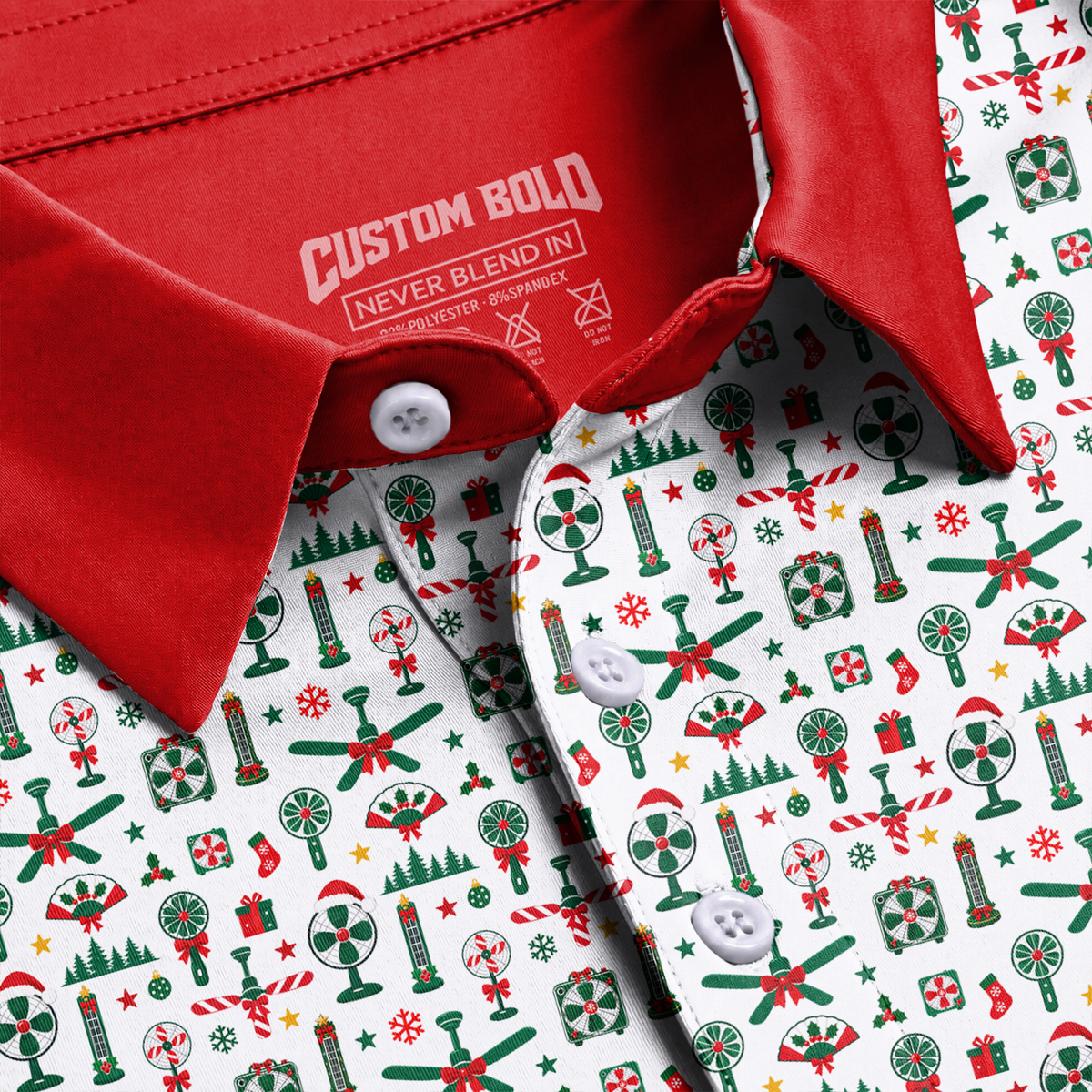 Christmas Golf Polo Shirt