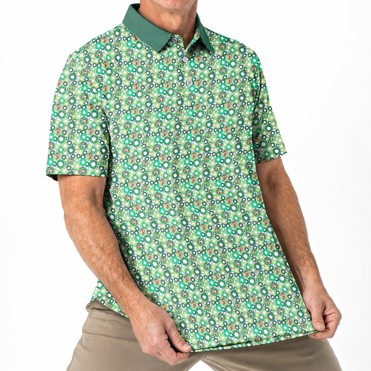 Christmas Golf Polo Shirt