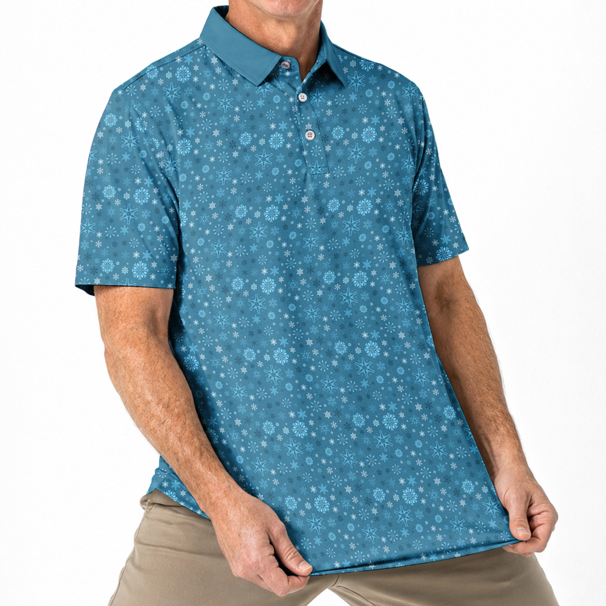 Christmas Golf Polo Shirt