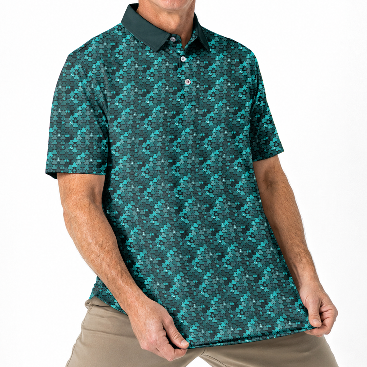 Christmas Golf Polo Shirt