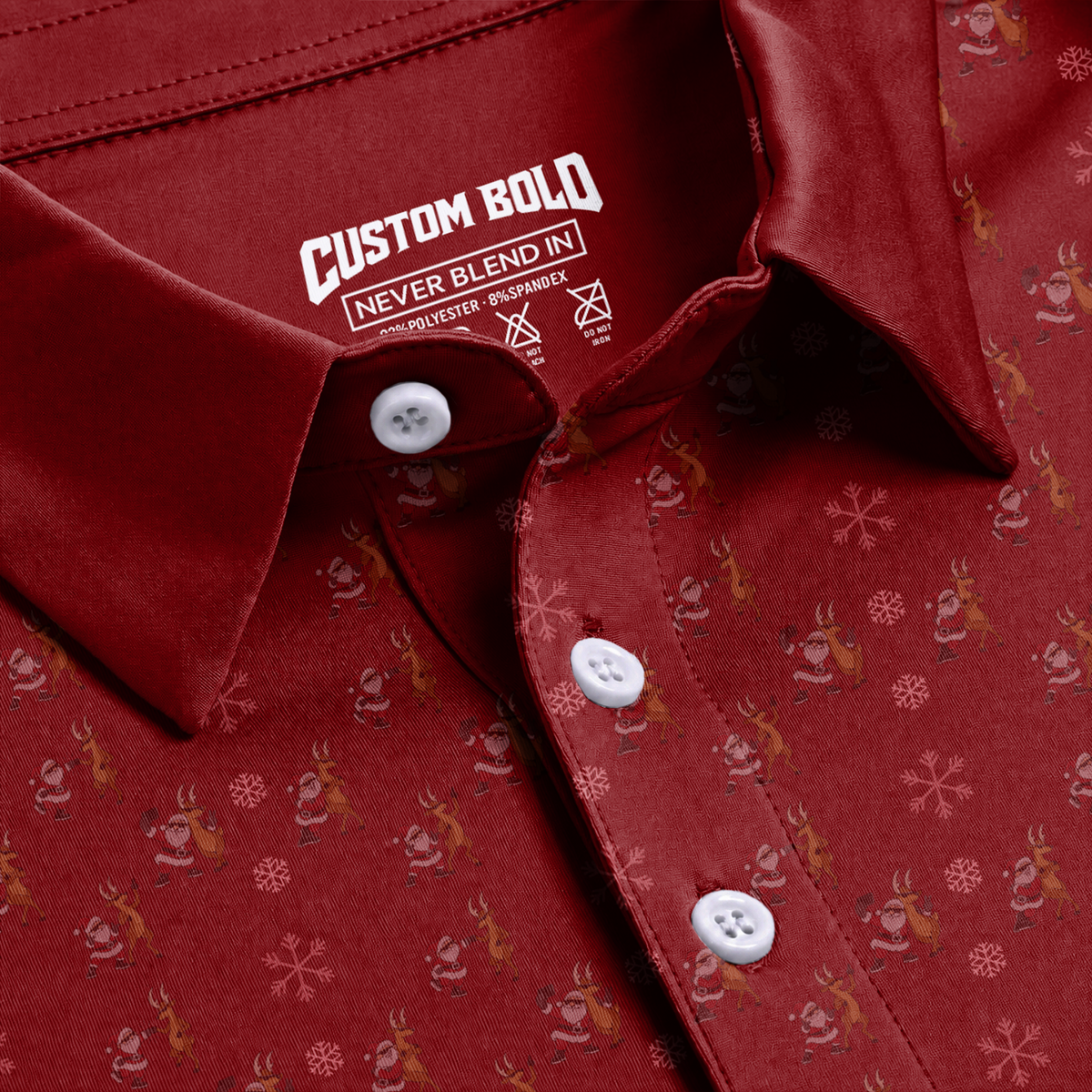 Christmas Golf Polo Shirt