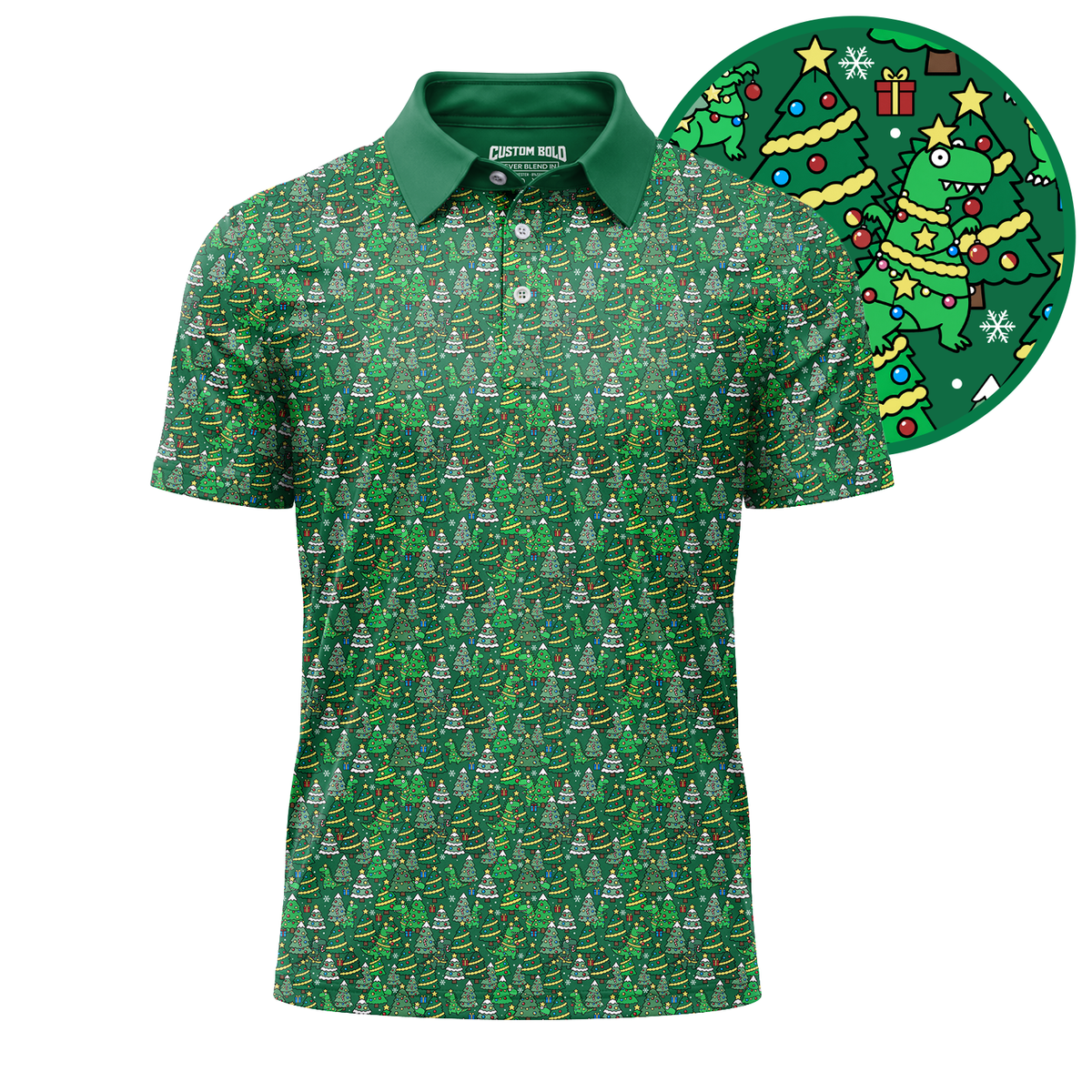 Christmas Golf Polo Shirt