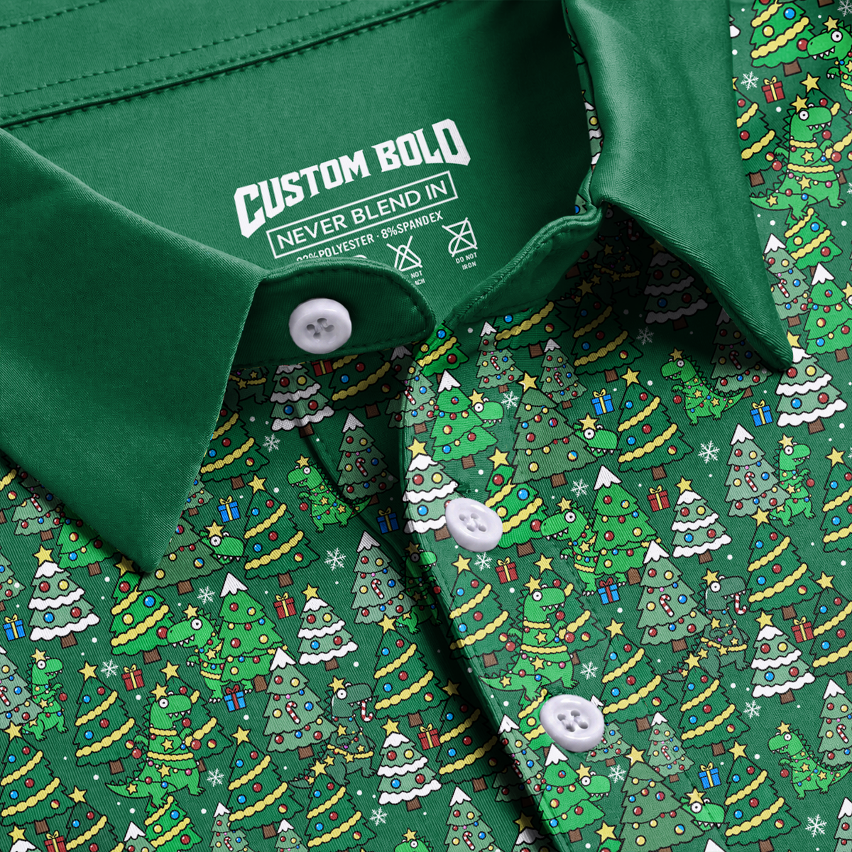 Christmas Golf Polo Shirt