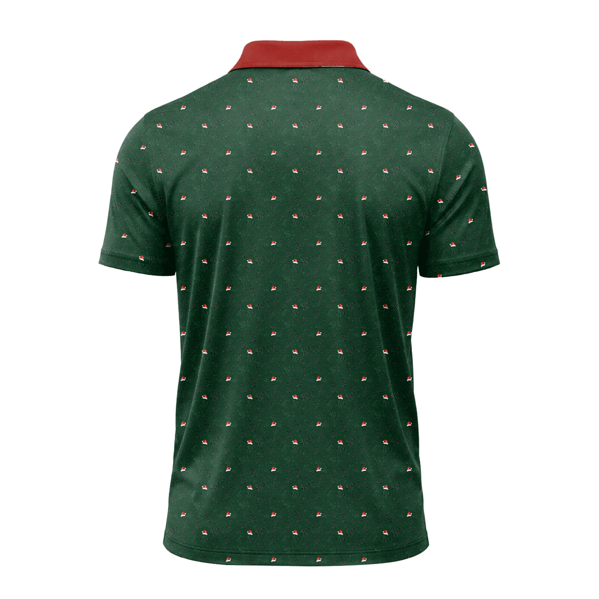 Santa in the Woods - Forest Green