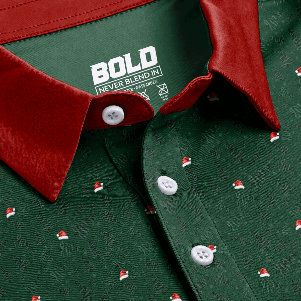 Santa in the Woods - Forest Green