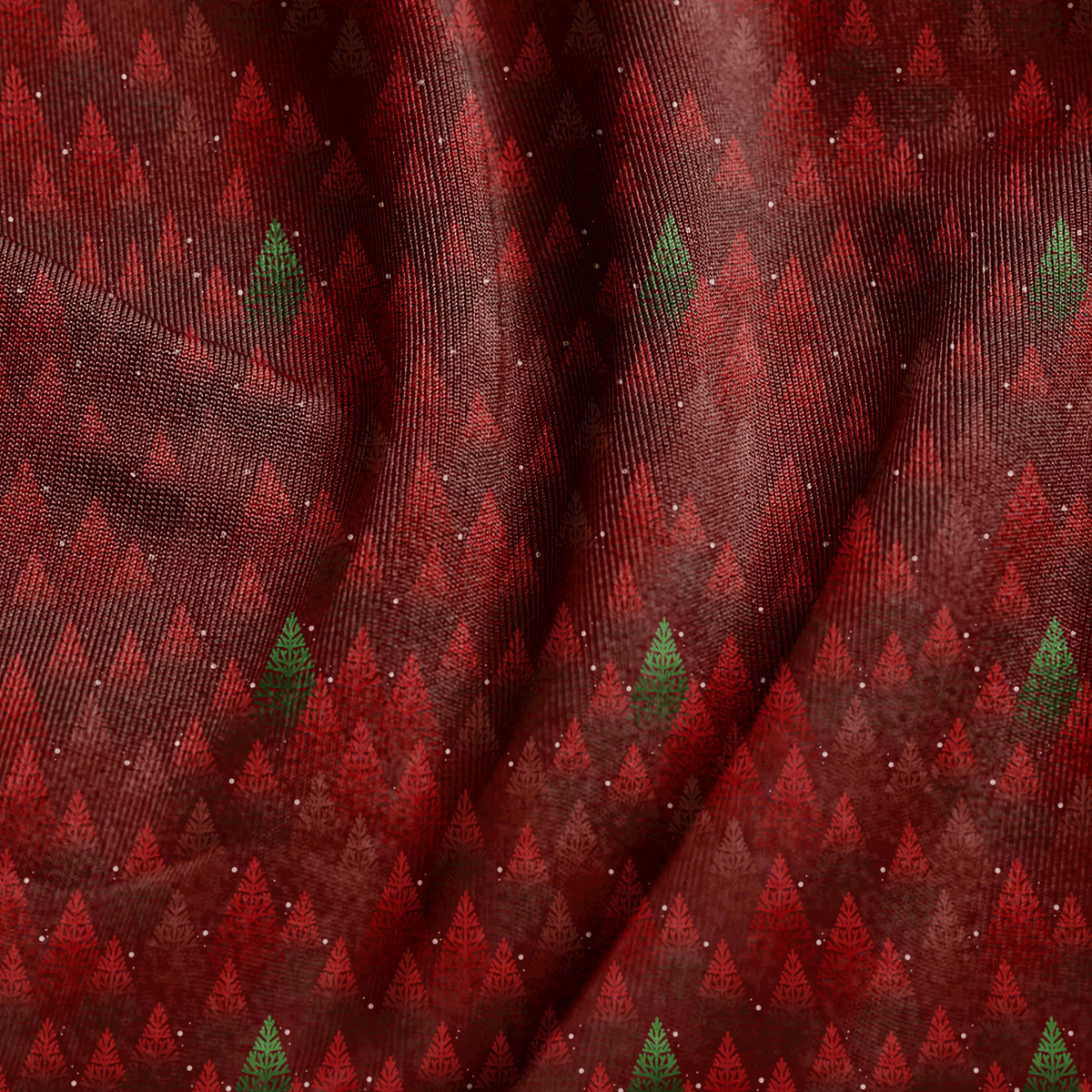 Deck the Fairway - Burgundy