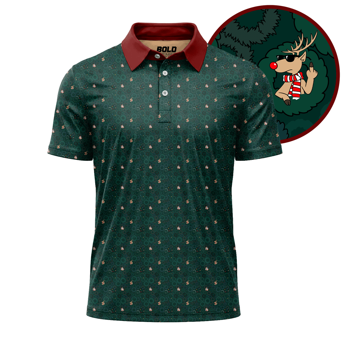 Flips a Birdie - Forest Green