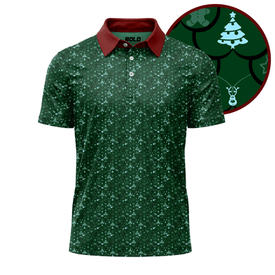 Deck the Cheeks - Forest Green