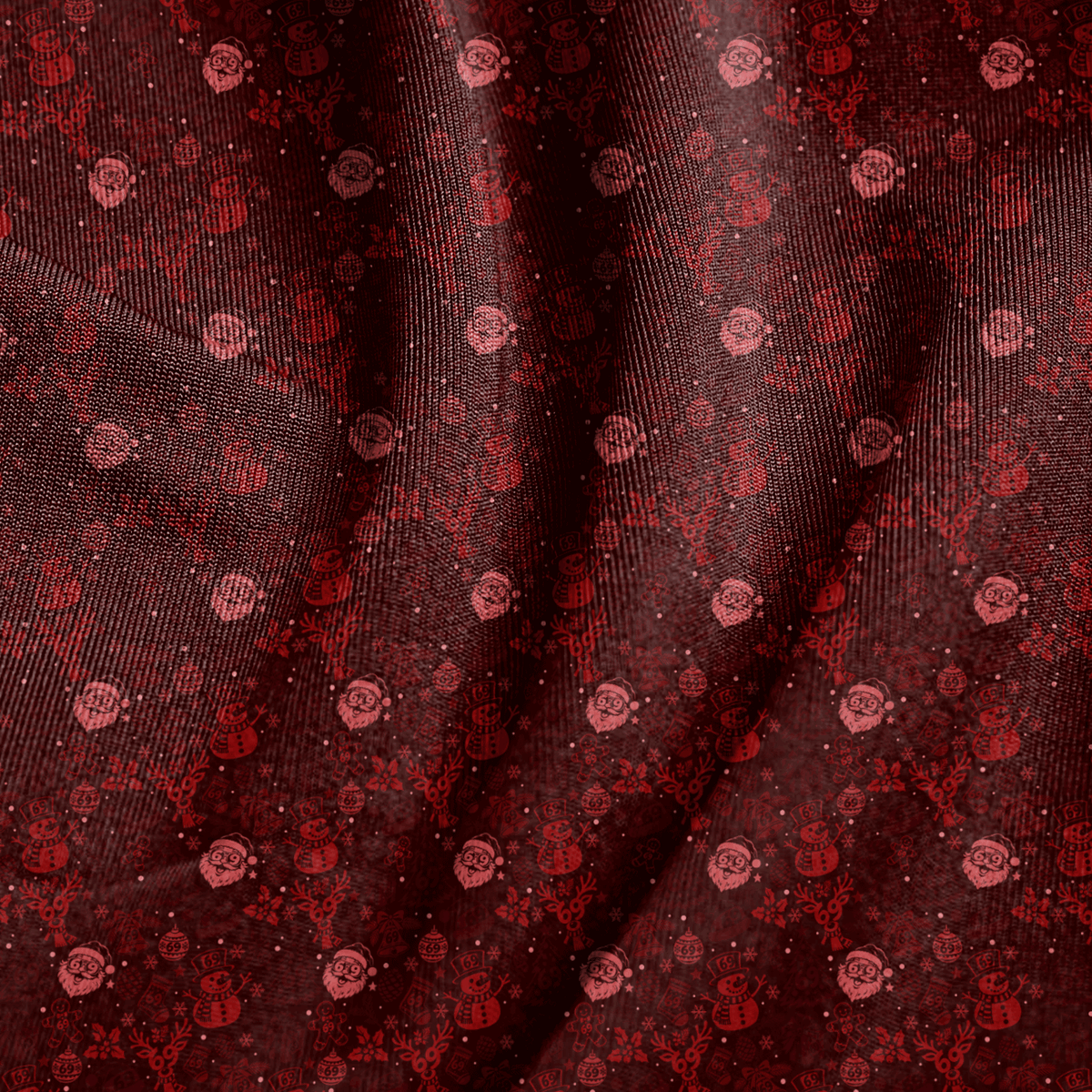 Santa’s Favorite Number - Burgundy