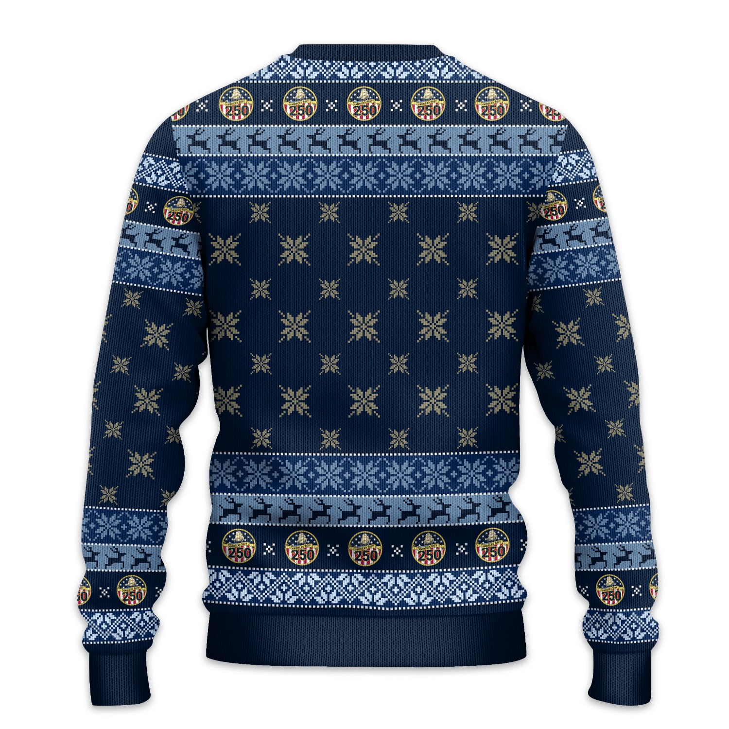 US NAVY 250th Years Of Service All-over Sweater