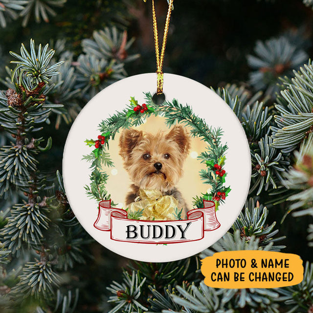 Custom Photo Christmas Ornaments, Personalized Christmas Ornaments, Custom Photo Gift