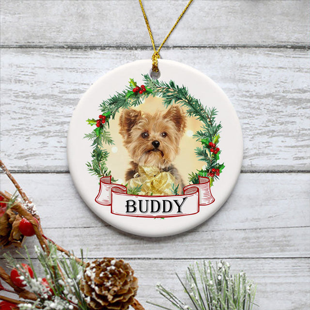 Custom Photo Christmas Ornaments, Personalized Christmas Ornaments, Custom Photo Gift