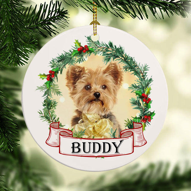 Custom Photo Christmas Ornaments, Personalized Christmas Ornaments, Custom Photo Gift